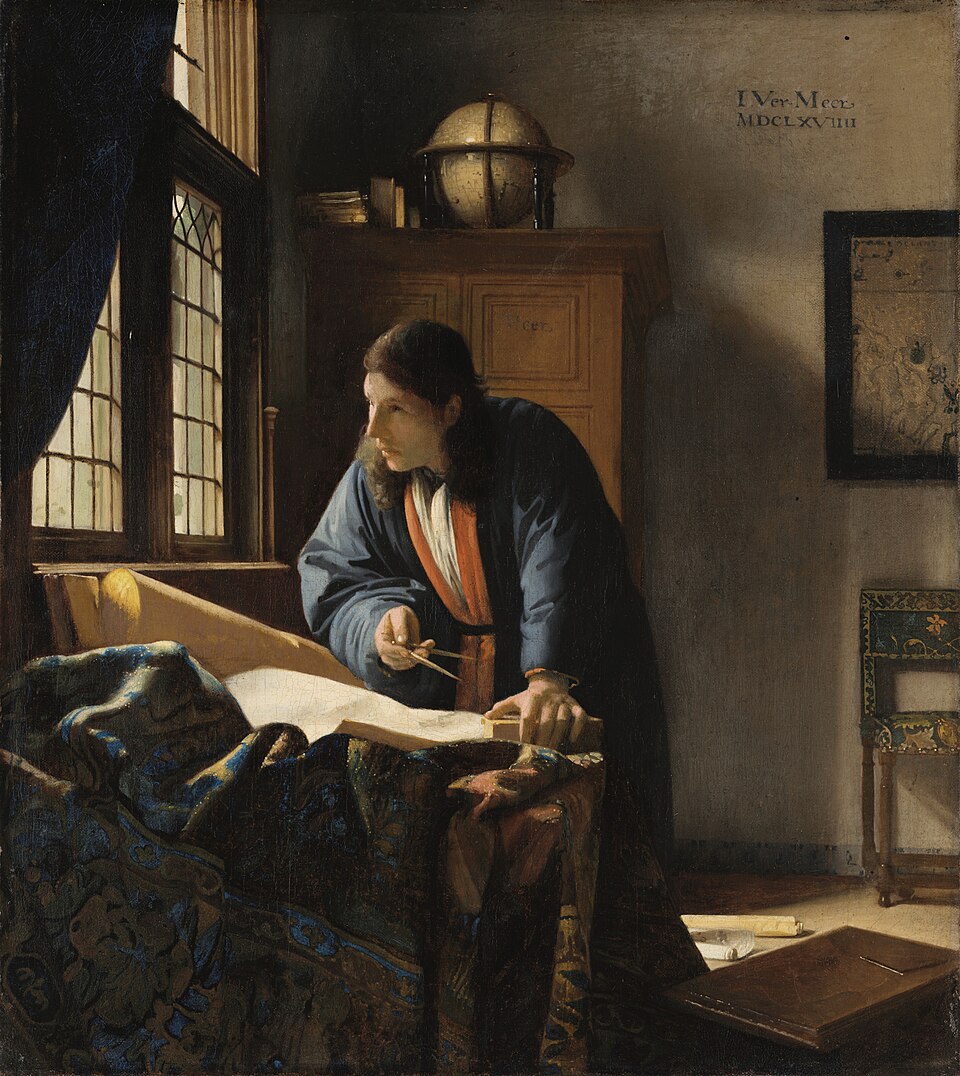 Vermeer_le Géographe